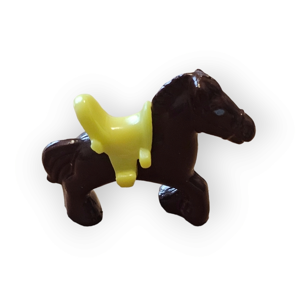 Vintage Polly Pocket stable‎ on the go brown horse
